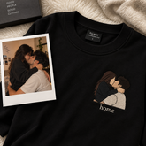 Custom "Home" Portrait Matching Sweatshirts