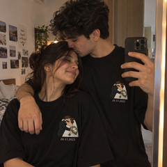 Custom Wedding Portrait Matching T-Shirts