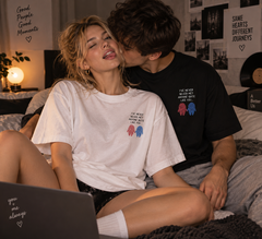 "Never Met Anyone Quite Like You" Fingerprint Matching T-Shirts – Couple Tee
