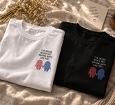 "Never Met Anyone Quite Like You" Fingerprint Matching T-Shirts – Couple Tee