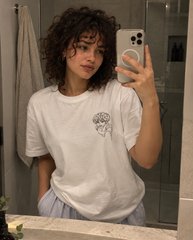 Custom Portrait Embroidery T-Shirt