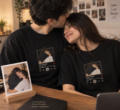 Custom Song "Now Playing" Matching T-Shirts