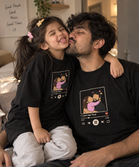 Custom "Now Playing" Parent & Child Matching Sweatshirts
