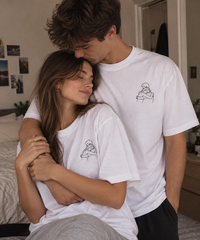 Hold Me Close Embroidery T-Shirt
